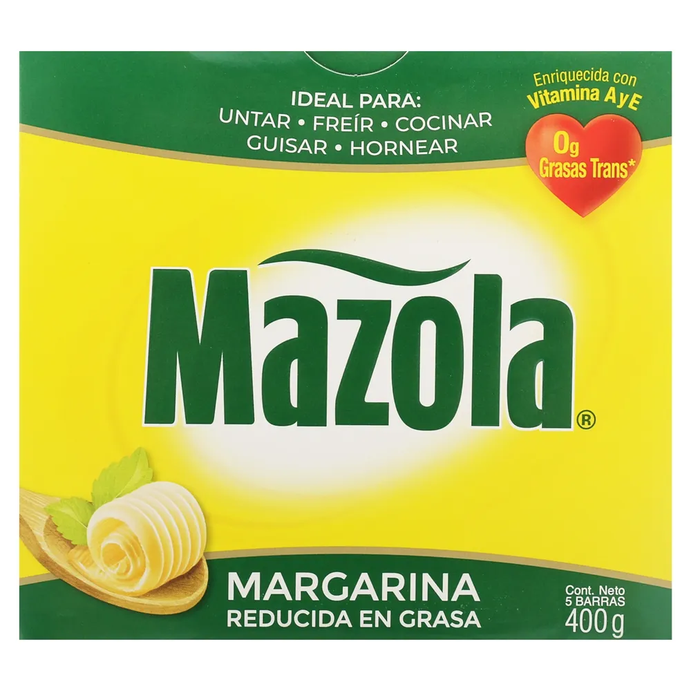 MARGARINA MAZOLA CAJA / 24 UNID