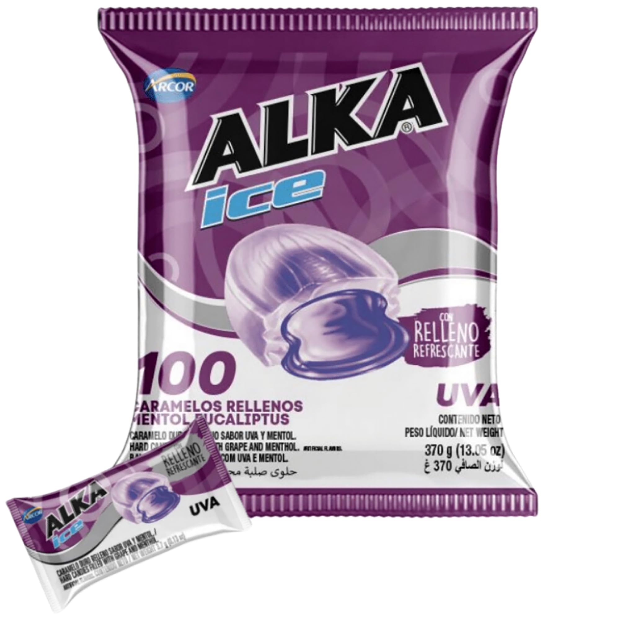 ALKA UVA 370G 100U CAJA / 20 UNID