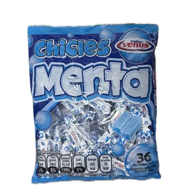 CHICLE MENTA VENUS 150G CAJA / 50 UNID