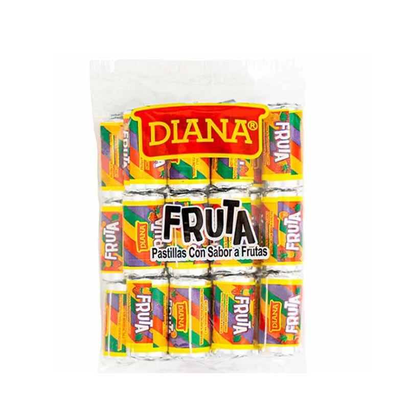 PASTILLAS DE FRUTA DIANA   /17 UNIDADES