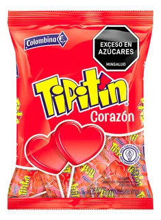 TIPITIN DOS CORAZONES 12GM CAJA / 15 UNID