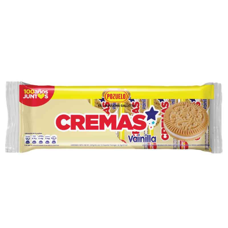 CREMA POZUELO VAINILLA CAJA / 24 UNID