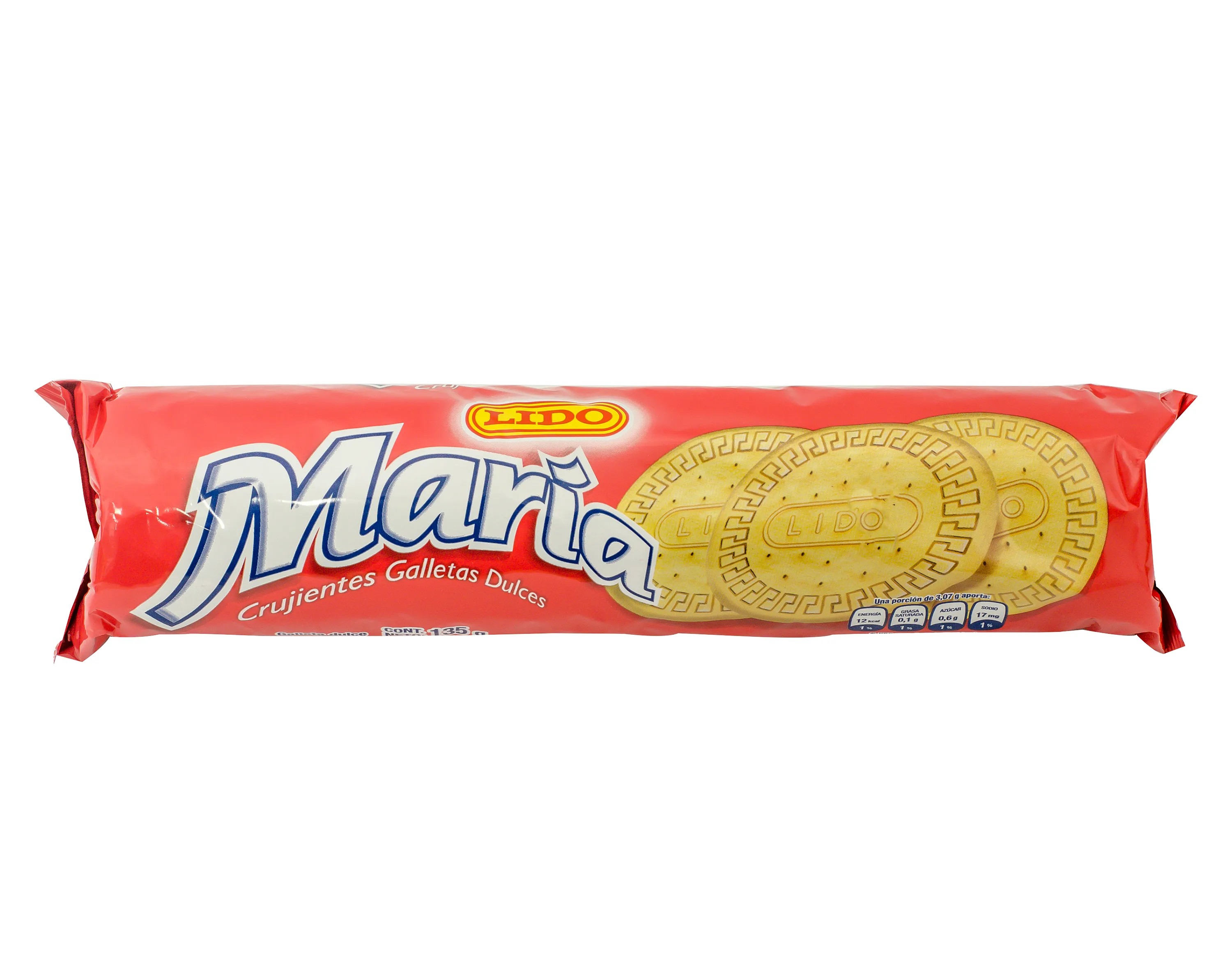 GALLETA MARIA LIDO 168G CAJA / 36 UNID_X000D_
