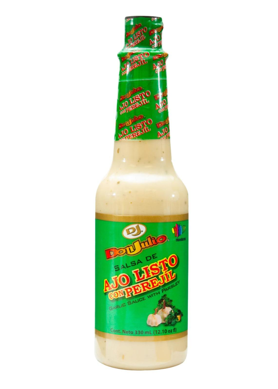 SALSA AJO LISTO CON PEREJIL 330ML/12.10 OZ CAJA / 48 UNID