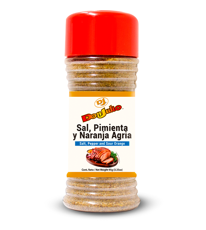 SAL PIMIENTA NARANJA AGRIA DON JULIO (BOTE 3.35 OZ)  PACK / 48 UNID