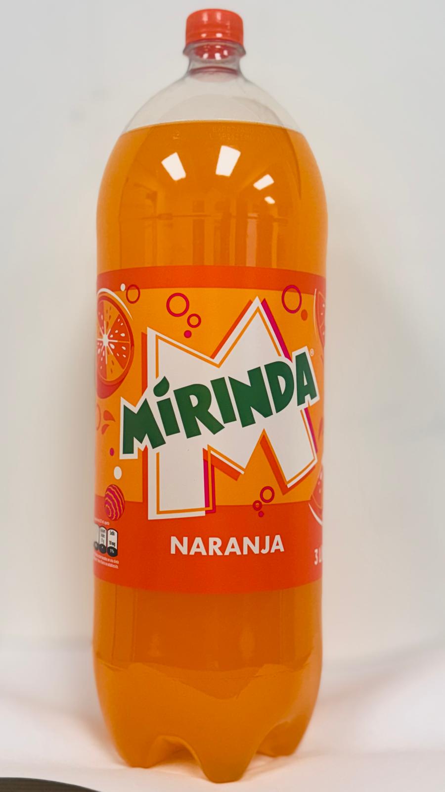 MIRINDA NARANJA 3 LT. PACK / 6 UNID