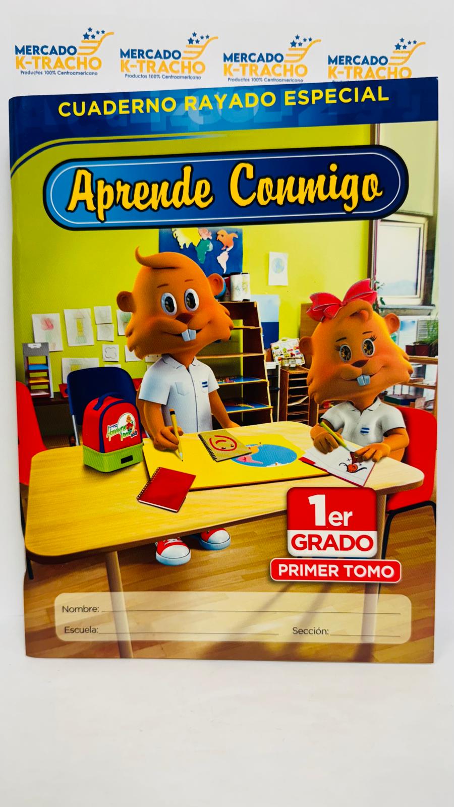 CUADERNO APRENDE CONMIGO 1ER TOMO PACK / 5 UNID