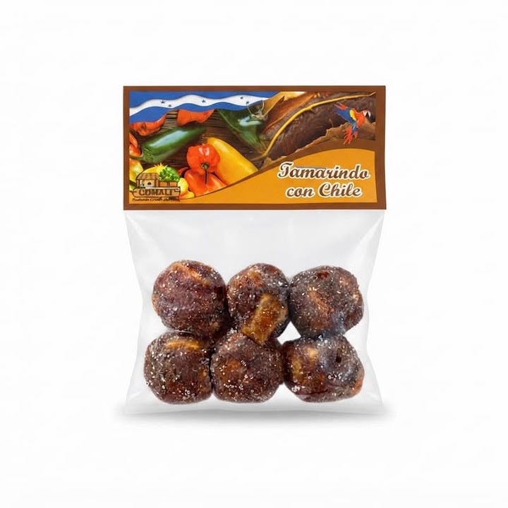DULCE COMALI TAMARINDO CON CHILE PACK/12 UNID