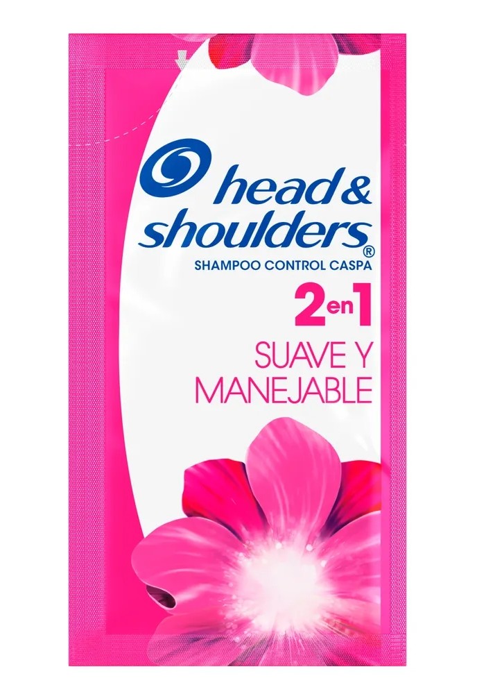 SHAMPOO HEAD&SHOULDERS SUAVE Y MANEJABLE PACK / 24 UNID  