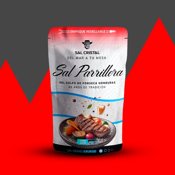 SAL CRISTAL PARRILLERA 400 G, FARDO / 12 UNID